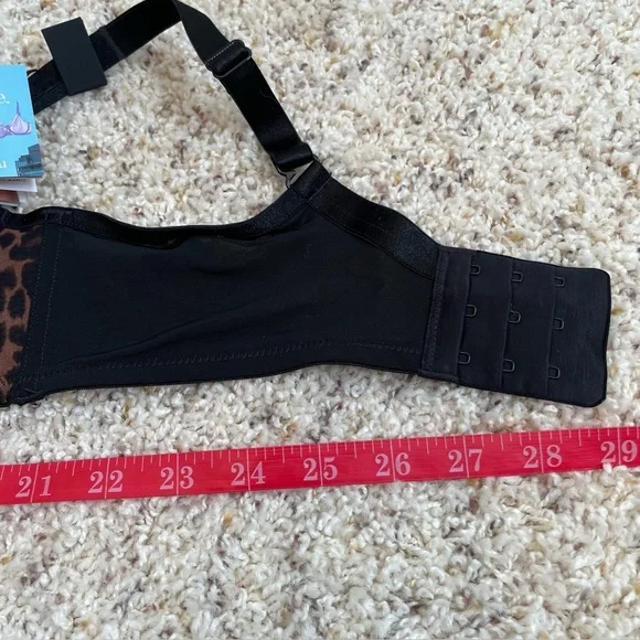 NWT Curvy Couture Animal Print Full Coverage Bra 36DD - Picture 9 of 9